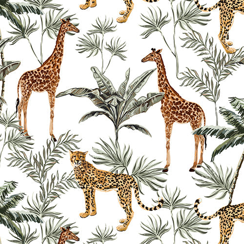 20 serviettes 25x25cm savane