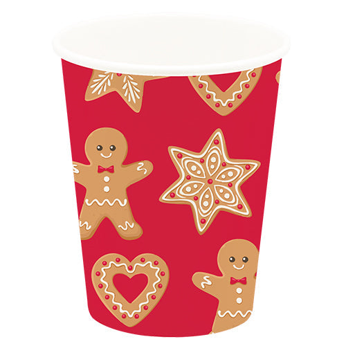 10 gobelets 21cl biscuits en pain d'epices