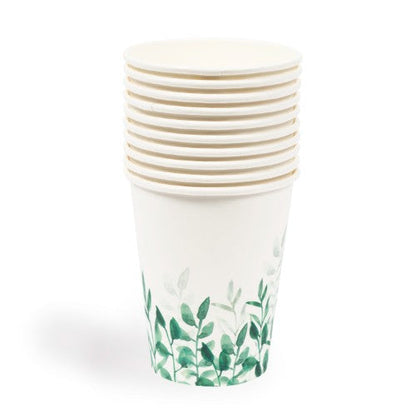 10 gobelets en carton 21cl haie d'honneur