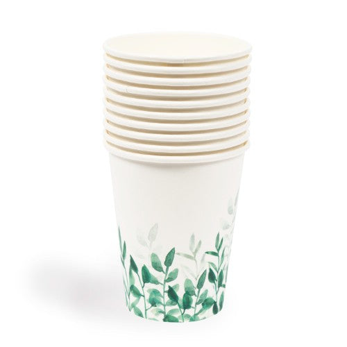 10 gobelets en carton 21cl haie d'honneur