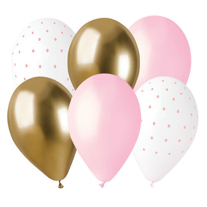 6 ballons en latex 33 cm licorne magique