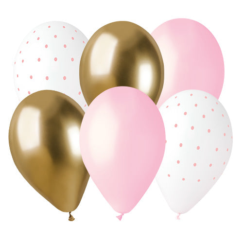 6 ballons en latex 33 cm licorne magique