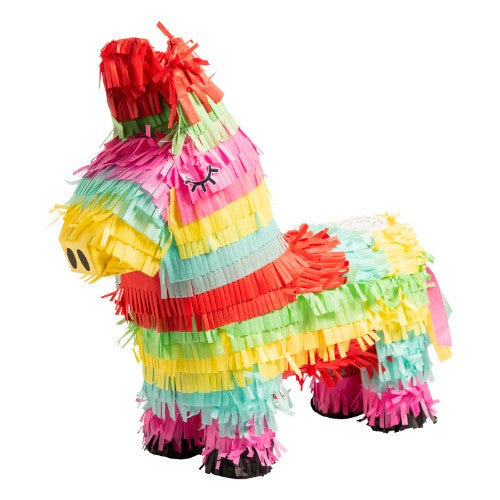 PIÑATA BURRO MULTICO 35x38x12 CM 