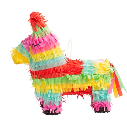 PIÑATA BURRO MULTICO 35x38x12 CM 