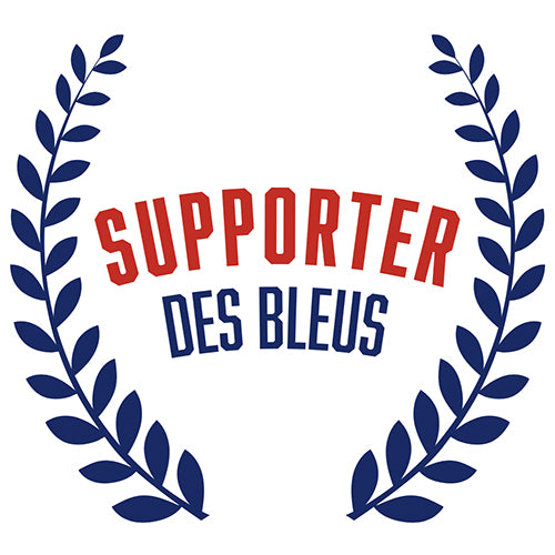 20 SERVIETTES 33X33CM SUPPORTER DES BLEUS