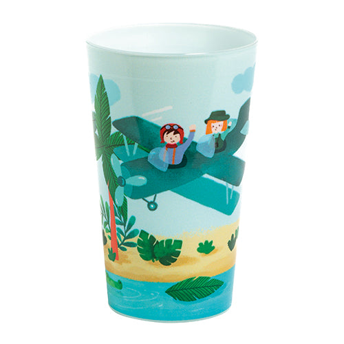 ECO CUP IN POLYPROPYLENE 30CL LITTLE EXPLORERS 