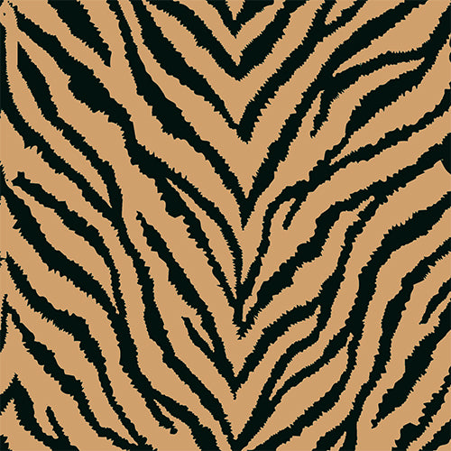 20 SERVIETTES 33X33CM ZOOM TIGRE