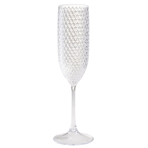 LOT DE 2 FLUTES EFFET DIAMANT REUTILISABLES