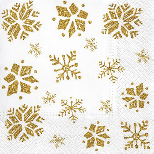 20 serviettes 33x33cm graphic stars