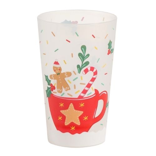 Gobelets reutilisables noël 25cl chocolat chaud gourmand