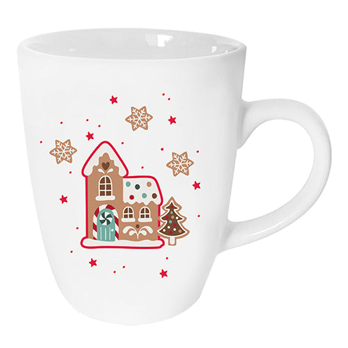 Mug avec anse 340 ml village en pain d'épices