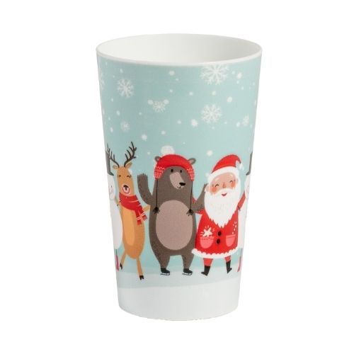 Gobelets reutilisables 25cl papa noël & co